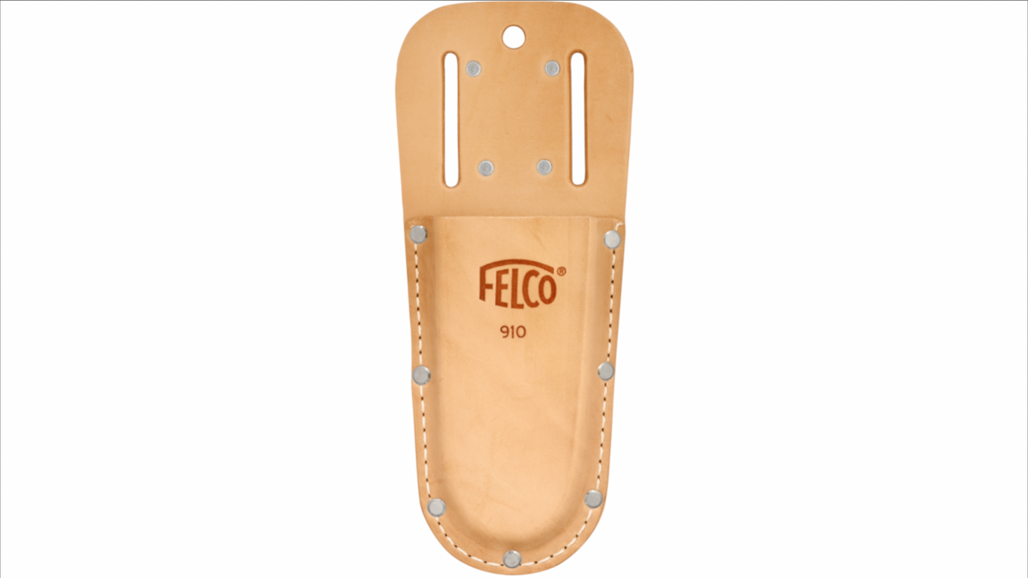 FELCO 910 Holster - Leather - With belt loop and clip
