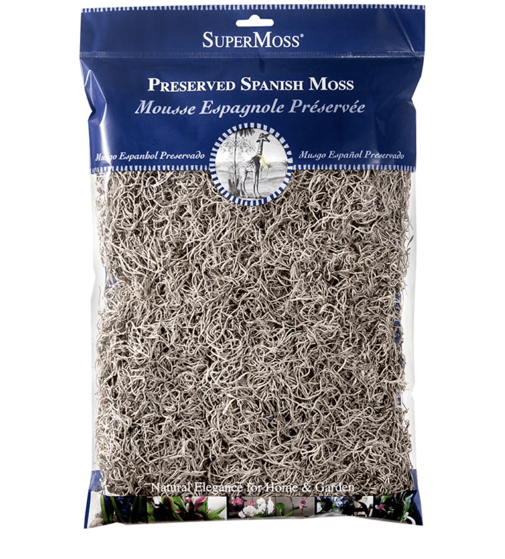 SuperMoss Natural Spanish Moss (325 Cubic Inches) – Garden Answer