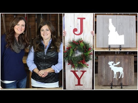 DIY Silhouette Boards