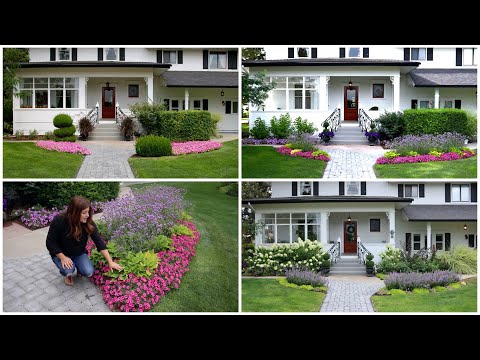 The Evolution of Our Front Flower Beds!