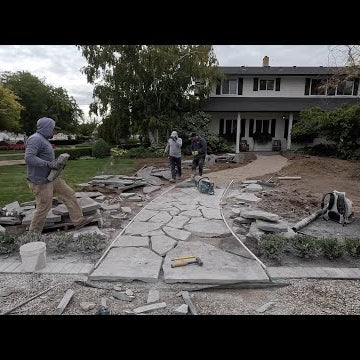 Pathway to the Hartley Has Begun + Cleaning the Monster Tomatoes & Vines Out of the Raised Beds!