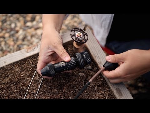How to Install a Drip System in Raised Beds