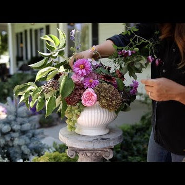 How I Make A Cut Flower Arrangement!