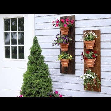 Copper Wire Wall Planter