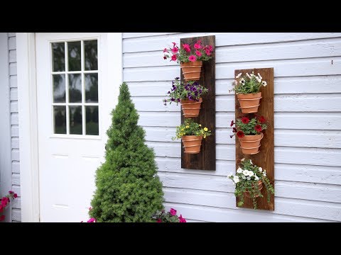 Copper Wire Wall Planter