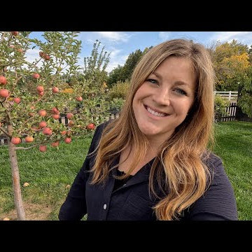 Making Applesauce (with Our Homegrown Worm-y Apples ) & Dried Flowers for Our Mantle!
