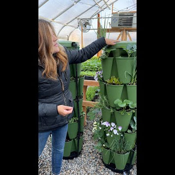 Vertical Garden Update and Picking a Winner!