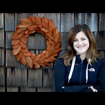 How to Make a Magnolia Wreath