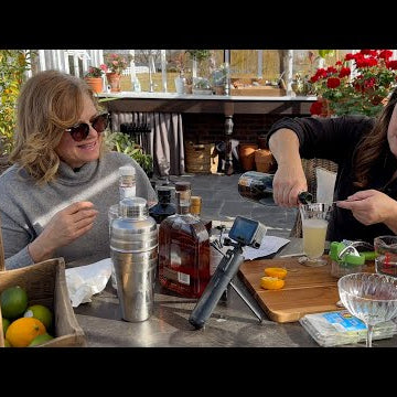 Harvesting Lemons & Making Lemon Cocktails with My Mom!
