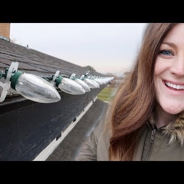 Finishing Up Christmas Lights + Tour!