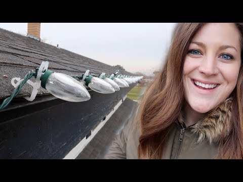Finishing Up Christmas Lights + Tour!