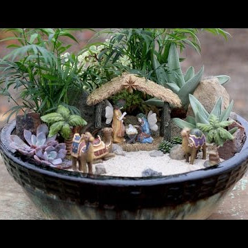 Nativity Fairy Garden