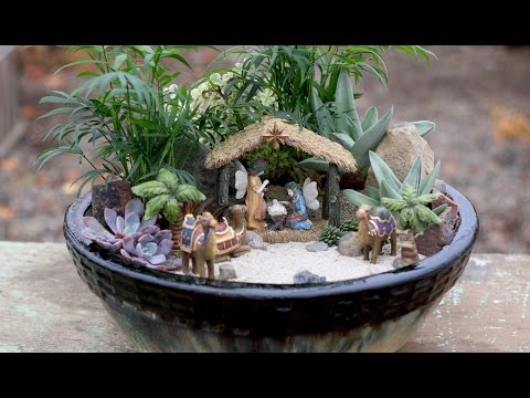 Nativity Fairy Garden