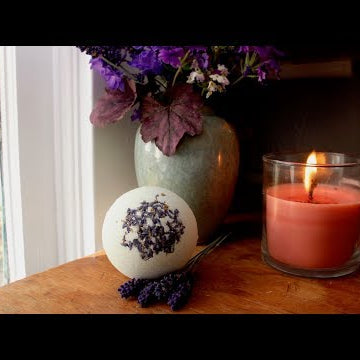 DIY Lavender Bath Bombs