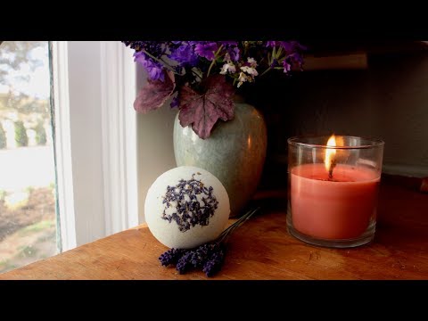 DIY Lavender Bath Bombs