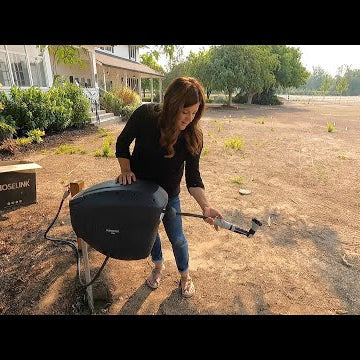 Installing a New Hoselink (+ Giveaway!) & Harvesting Potatoes!
