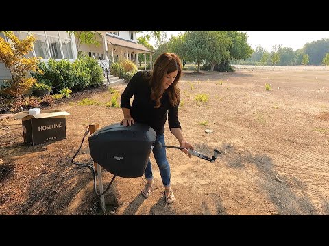 Installing a New Hoselink (+ Giveaway!) & Harvesting Potatoes!