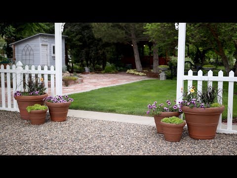 How to Create an Arrangement with a Trio of Containers