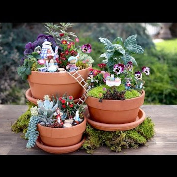 Alice in Wonderland Fairy Garden