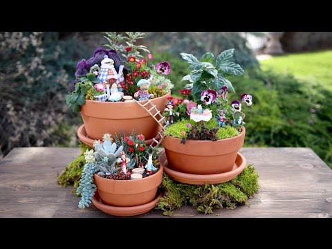 Alice in Wonderland Fairy Garden