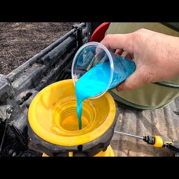 Spraying Dormant Fruit Trees to Control Insects/Diseases + Flower Bed Cleanup!