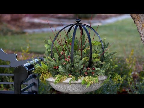 DIY Sphere Topiary