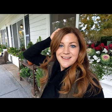 Planting the Kitchen Window Box & Bringing Begonias Inside!