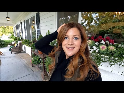 Planting the Kitchen Window Box & Bringing Begonias Inside!