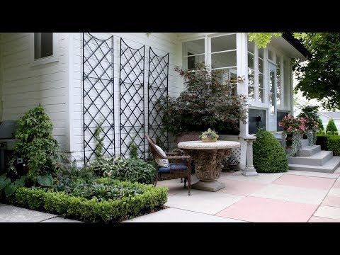 Beautiful Trellises & Planting Pink Mink Clematis!