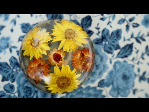 EASY DIY! Dried Flowers in Resin!