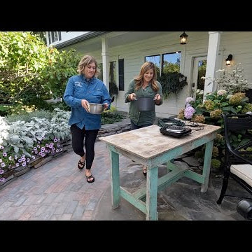 Tour of Stone Path & Patio (Almost Done!), Veggie/Fruit Harvest & Canning Habanero Gold Sauce!