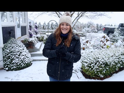 Snow Day Garden Tour!