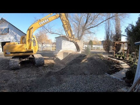 Root Cellar Reveal, New Concrete & Setting up Fountains!