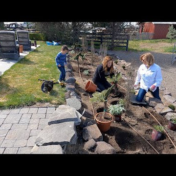 Helping My Mom Plant a Butterfly Garden!