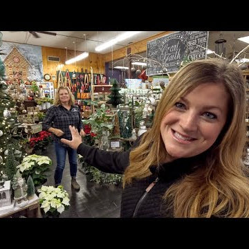 Garden Center Christmas Tour!
