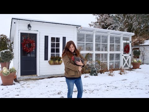 How We Winterized Our Chicken Coop!