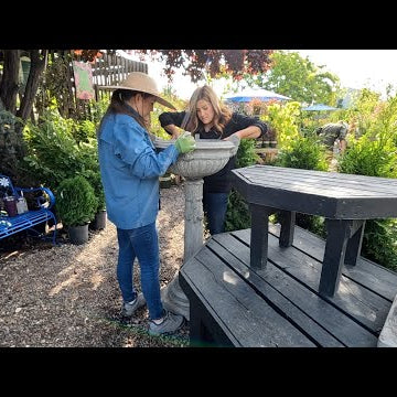 Work Day at the Garden Center!