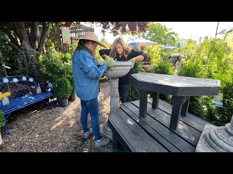 Work Day at the Garden Center!