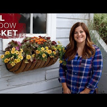 Fall Window Basket