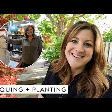 Antiquing Day with Mom + Planting in My Parent's Garden!