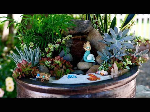 Beach Fairy Garden