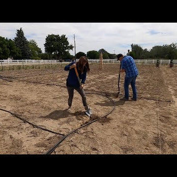 Installing Drip Tape & Planting Some Things I started From Seed!