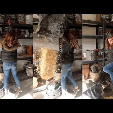 Organizing Our Messy Pot Shelves!