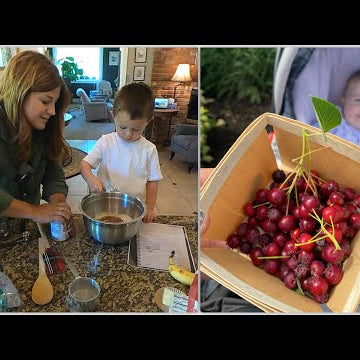 Harvesting & Baking with Serviceberries!