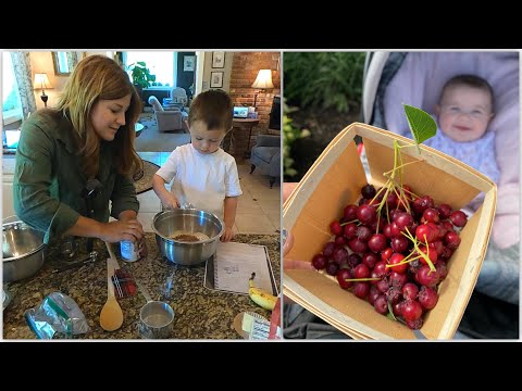 Harvesting & Baking with Serviceberries!