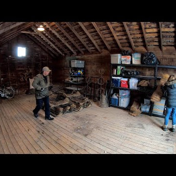 Cleaning and Organizing the Loft of Our Barn