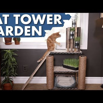 DIY Cat Tower Garden
