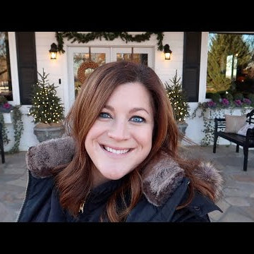 Putting Out a Few Porch Decorations + a Very Exciting Light Installation!!!