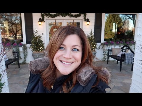 Putting Out a Few Porch Decorations + a Very Exciting Light Installation!!!