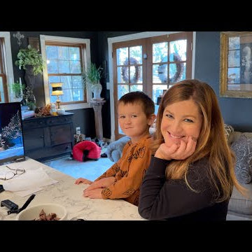 Baking Treats & Making a Flower Arrangement for the Garden Center Holiday Open House!
